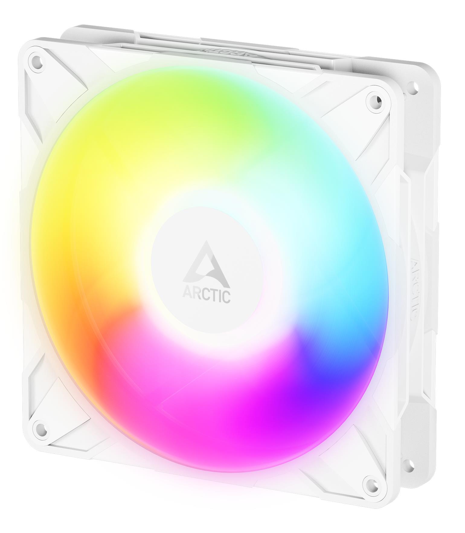 ARCTIC P14 PRO Reverse PWM PST A-RGB High-Performance Fan, 4-pin, 140mm (Balts)