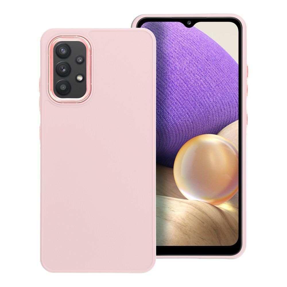 Viedtālruņa apvalks FRAME SAMSUNG A32 LTE (4G) - rozā