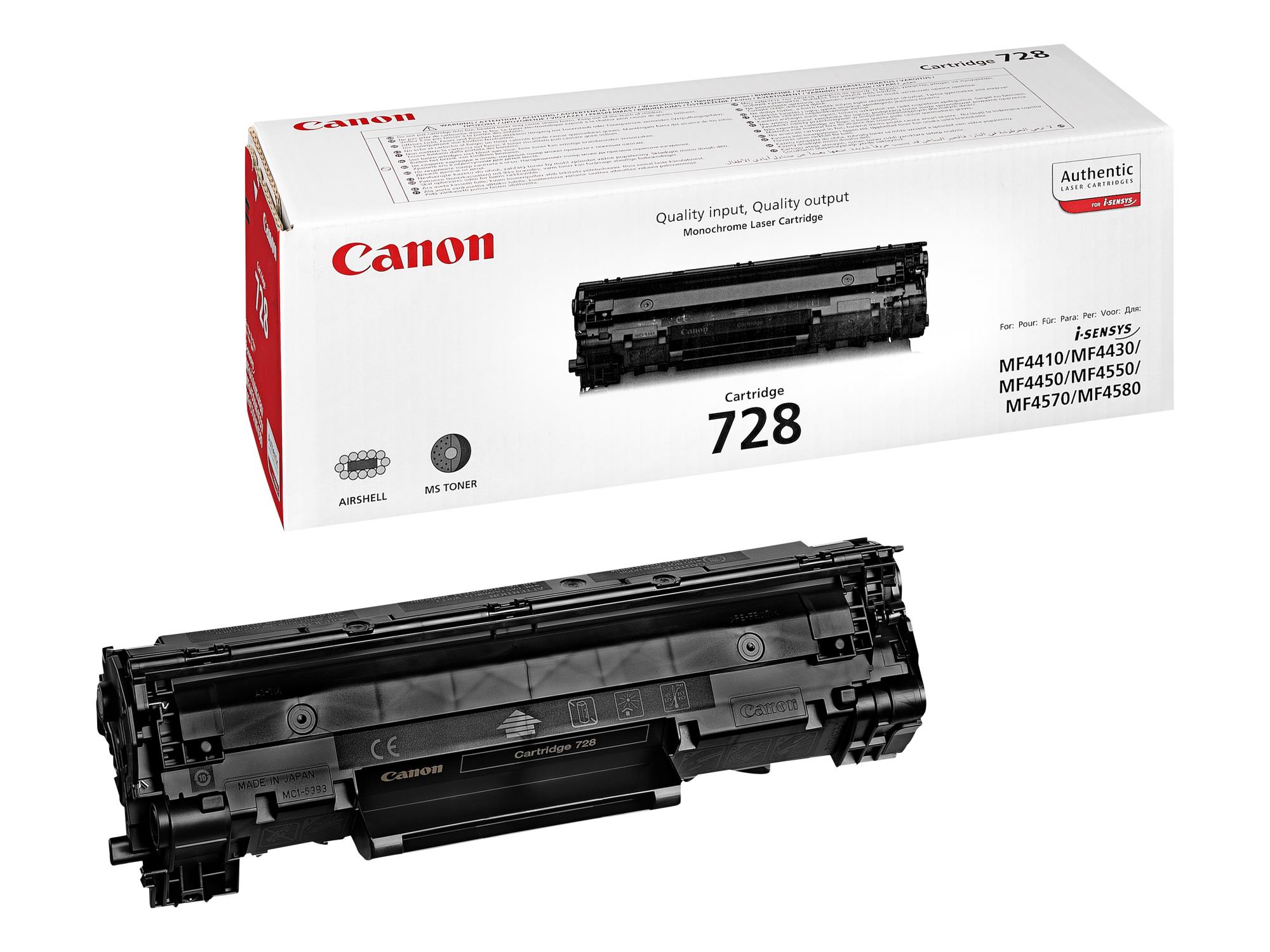Tonera kasetne CANON 728 melns