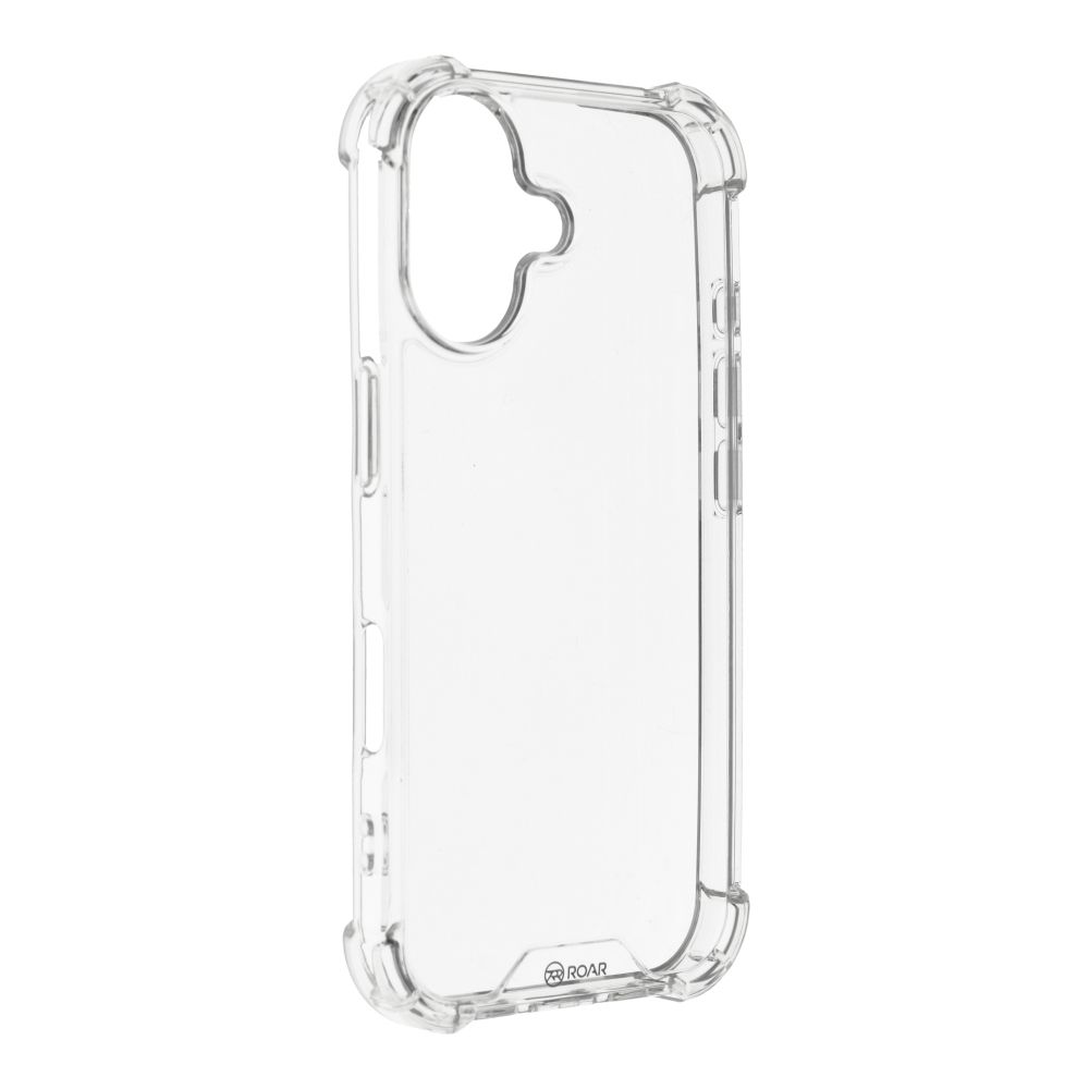 ROAR viedtālruņa apvalks ARMOR JELLY Iphone 16 caurspīdīgs