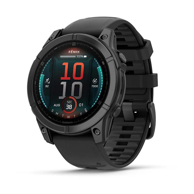 Viedpulkstenis Garmin Fenix E 47mm pelēks/melns