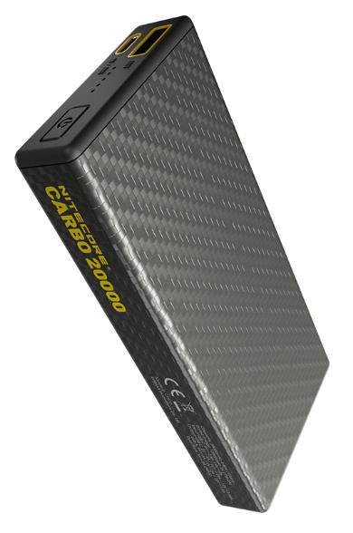 Nitecore Carbo 20000 portatīvais lādētājs 20000mAh