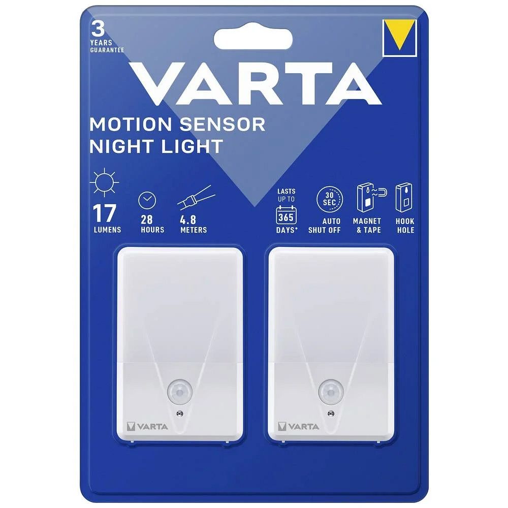 VARTA kustības sensora nakts lampa 16624 2 gab.