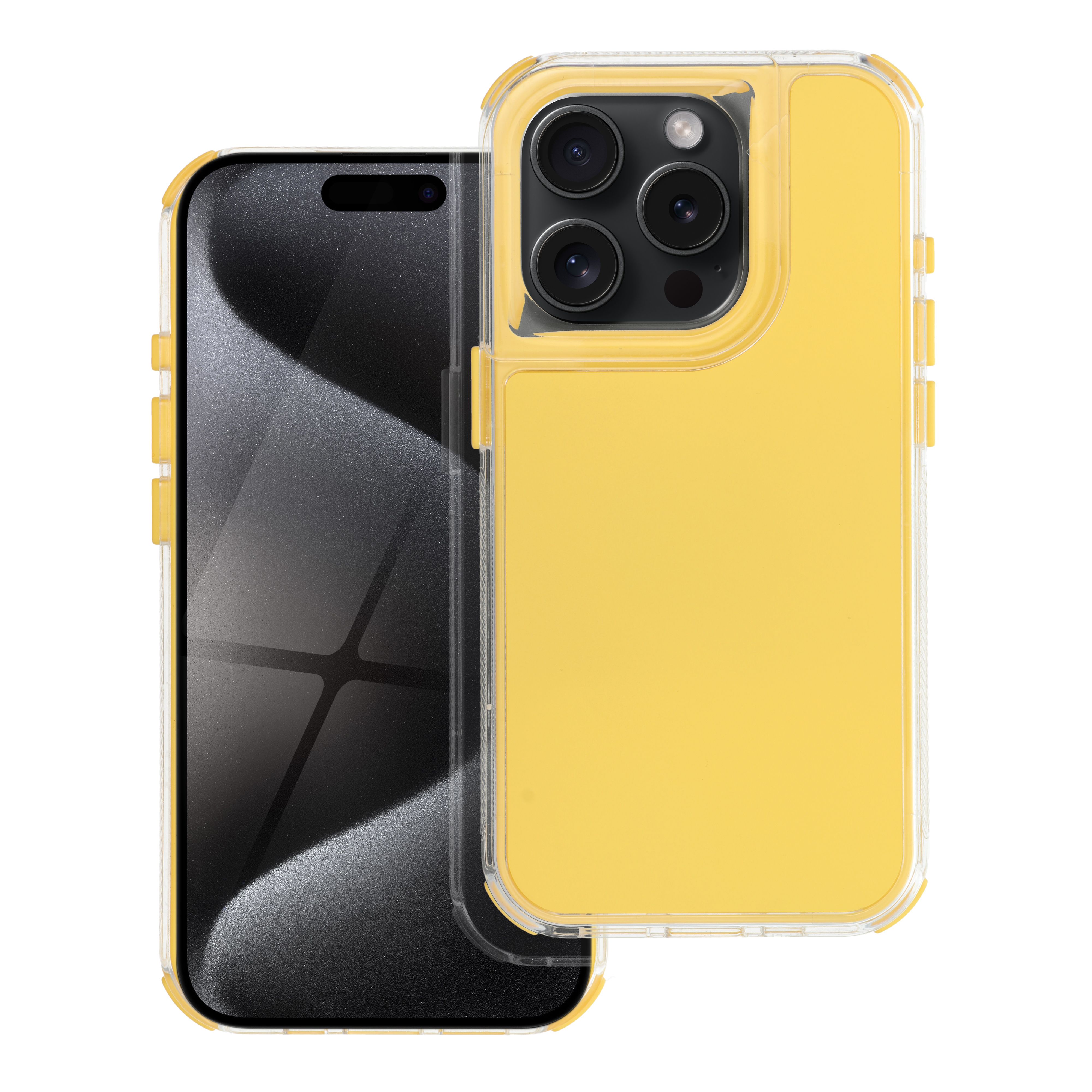 Case for iPhone 15 PRO MAX Matrix yellow
