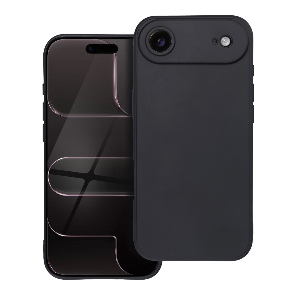 Matētais viedtālruņa apvalks (m) IPHONE 17 Air - melns
