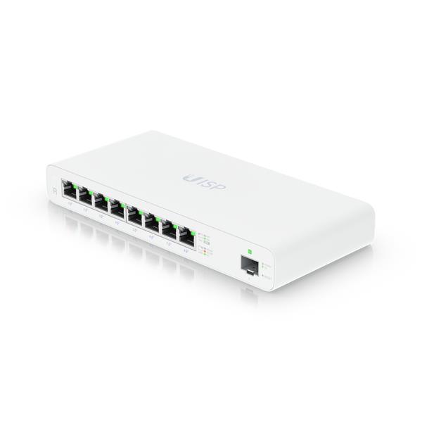 UBIQUITI сетевой маршрутизатор 8P 1000M/UISP-R