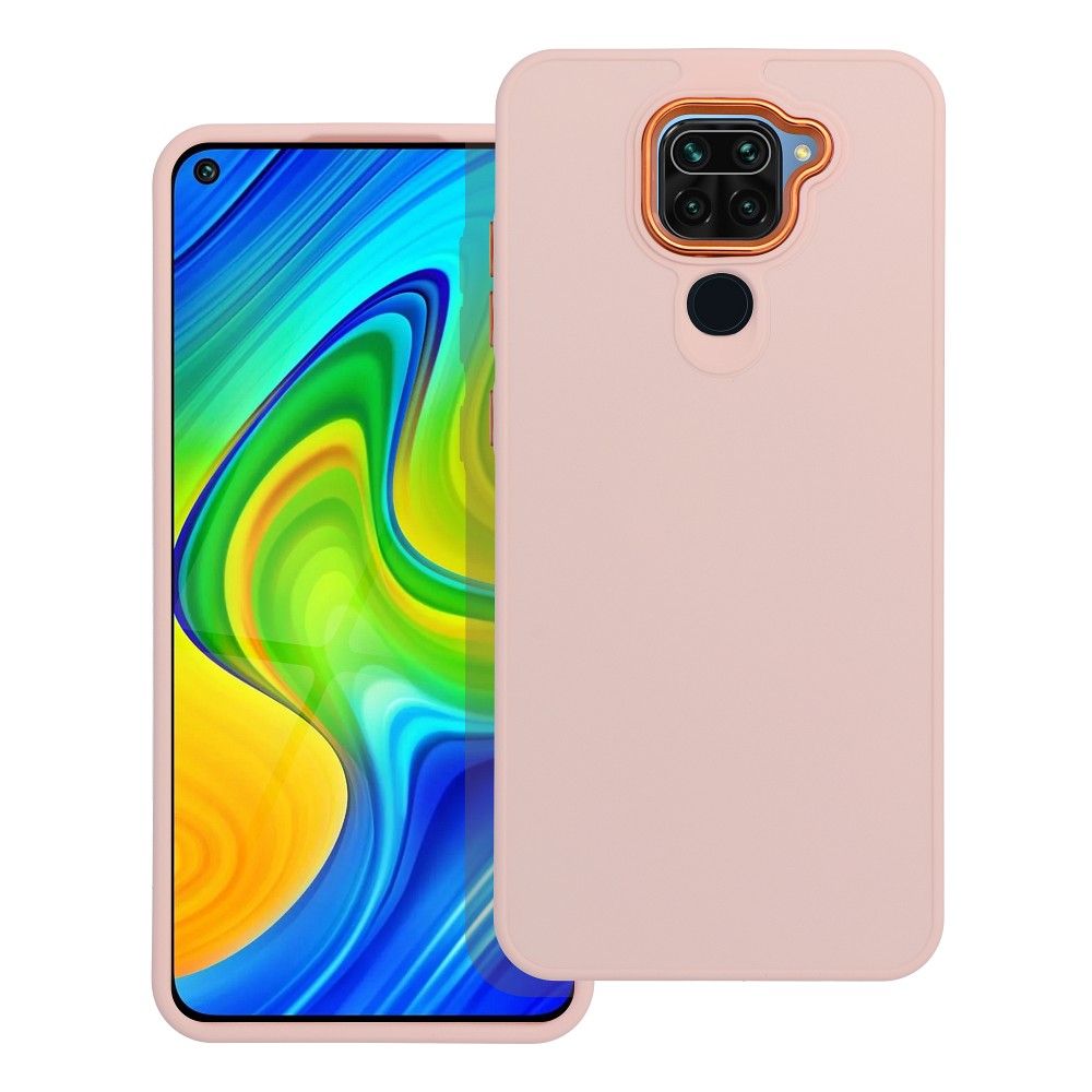 FRAME viedtālruņa apvalks XIAOMI Redmi Note 9 rozā