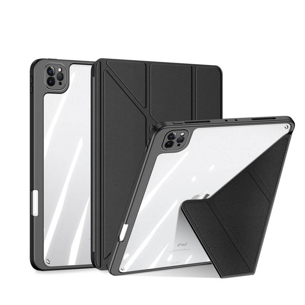 DUX DUCIS apvalks MAGI ar zīmuļa turētāju iPad Pro 11 (2018/2020/2021/2022) melns