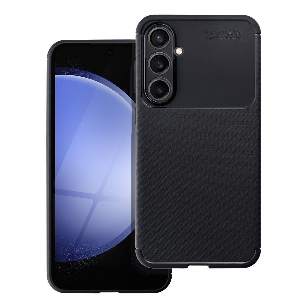 Viedtālruņa apvalks CARBON PREMIUM SAMSUNG S23 FE melns