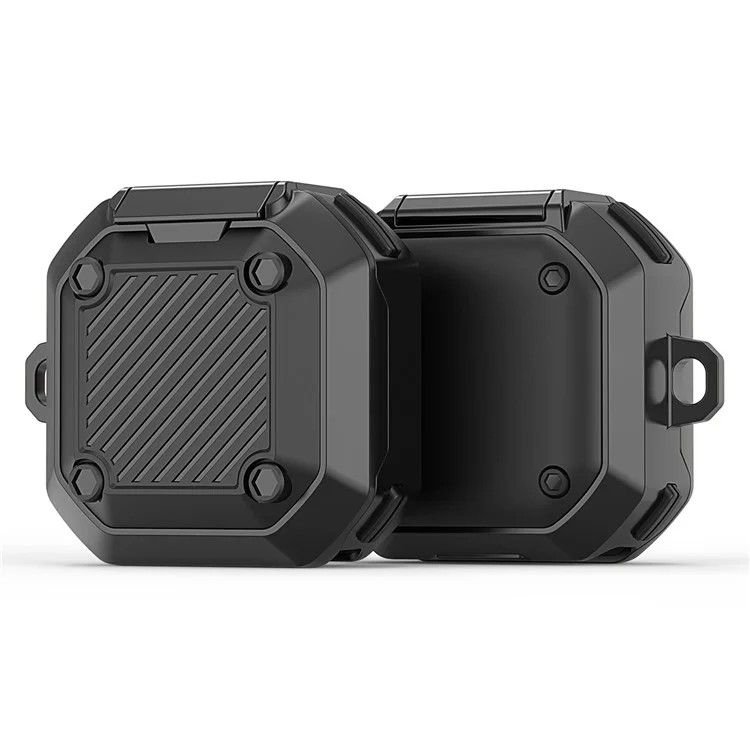 Dux Ducis SECG Austiņu kārba Samsung Galaxy Buds Live / Buds Pro / Buds 2 / Buds 2 Pro (f) - melna (f)