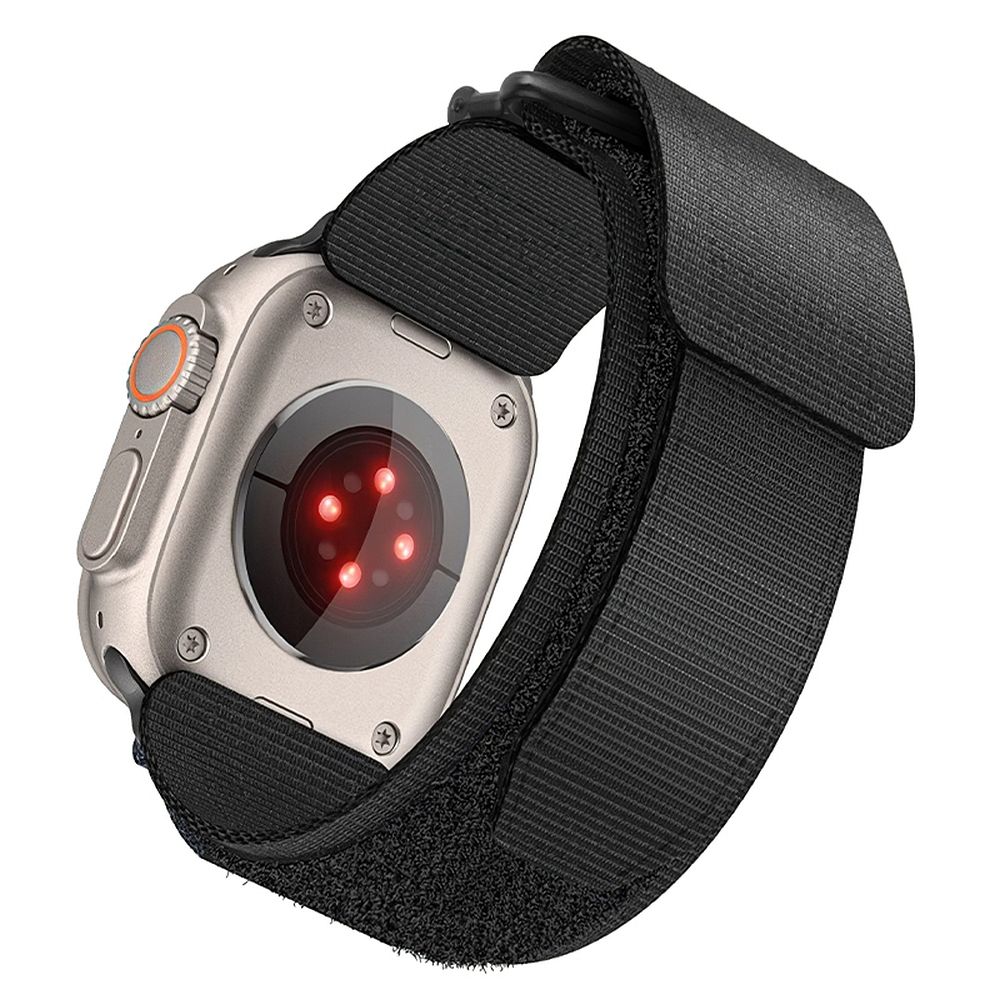 FORCELL F-DESIGN FA05 neilona siksniņa APPLE Watch 38 / 40 / 41 mm melna