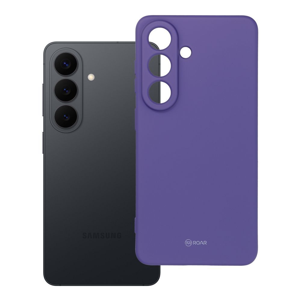 ROAR viedtālruņa apvalks Krāsains Jelly SAMSUNG S26 Pro violets