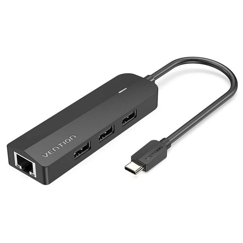 Vention 5-in-1 USB-C centrmezgls, 0.15m