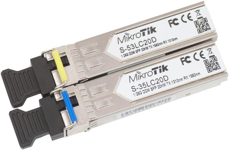 Tīkla raiduztvērējs MIKROTIK SFP S-3553LC20D