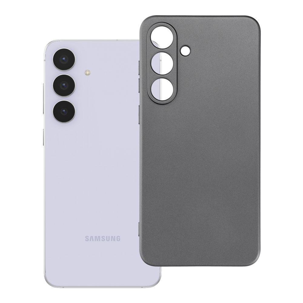 METALLIC viedtālruņa apvalks SAMSUNG S25 FE - pelēka