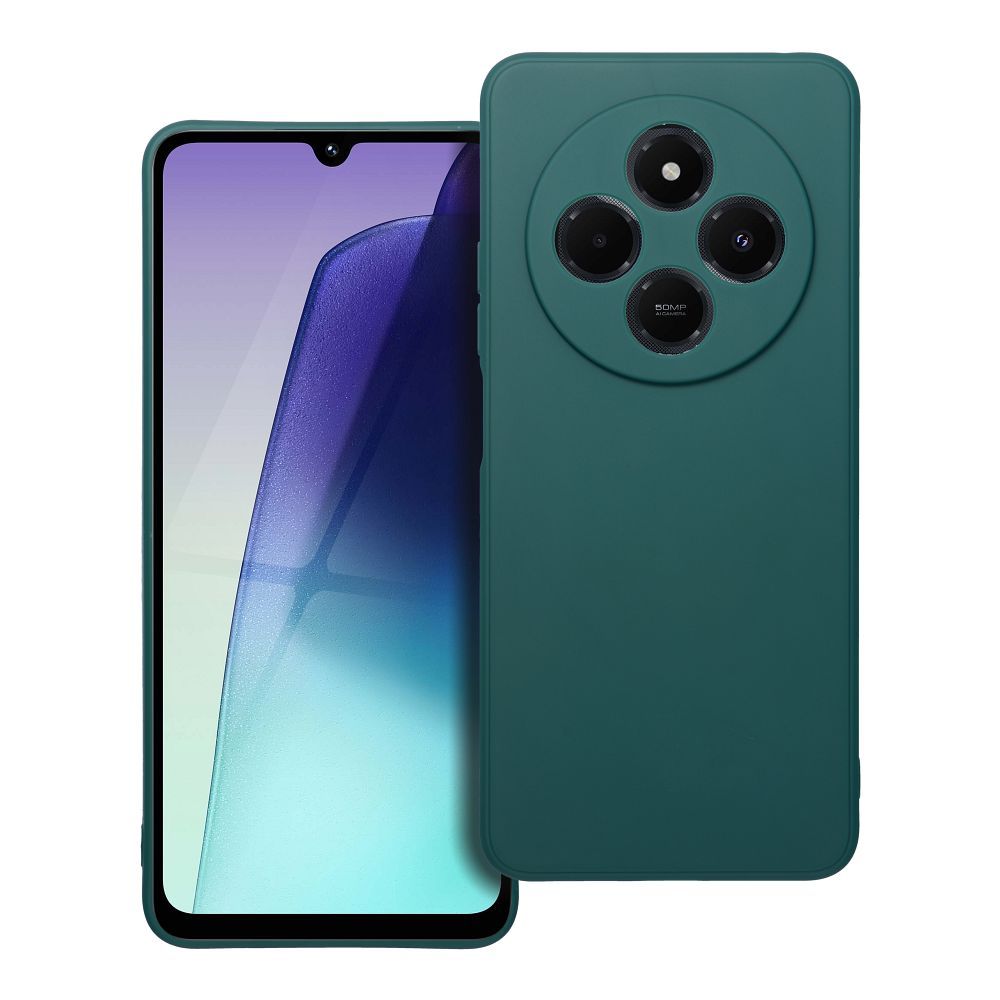 Matēts viedtālruņa apvalks XIAOMI Redmi 14C tumši zaļš