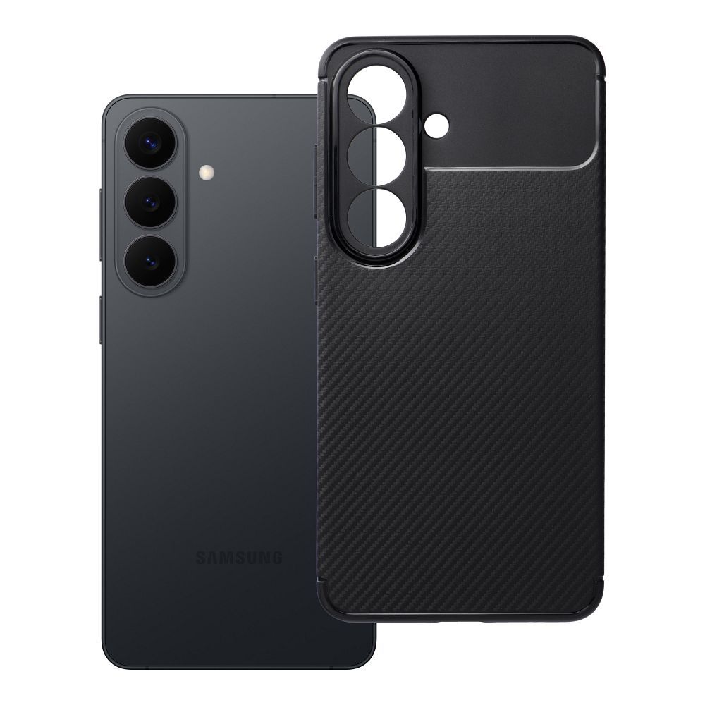 Korpuss CARBON PREMIUM priekš SAMSUNG S26 melns