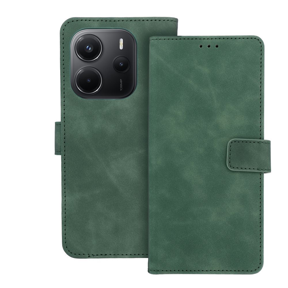 Viedtālruņa apvalks XIAOMI Redmi Note 14 4G (GLOBAL - 164,84mm x 78,15mm x 8,16mm) zaļš