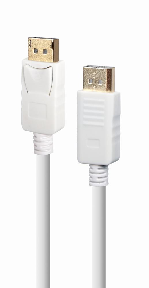 GEMBIRD DisplayPort kabelis 4K 1.8m balts