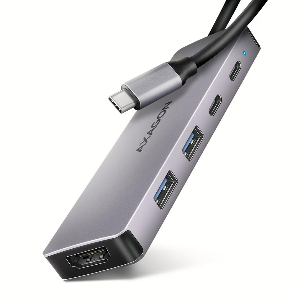 I/O SADALĪTĀJS USB-C 5IN1/0.15M HMC-5H60 AXAGON