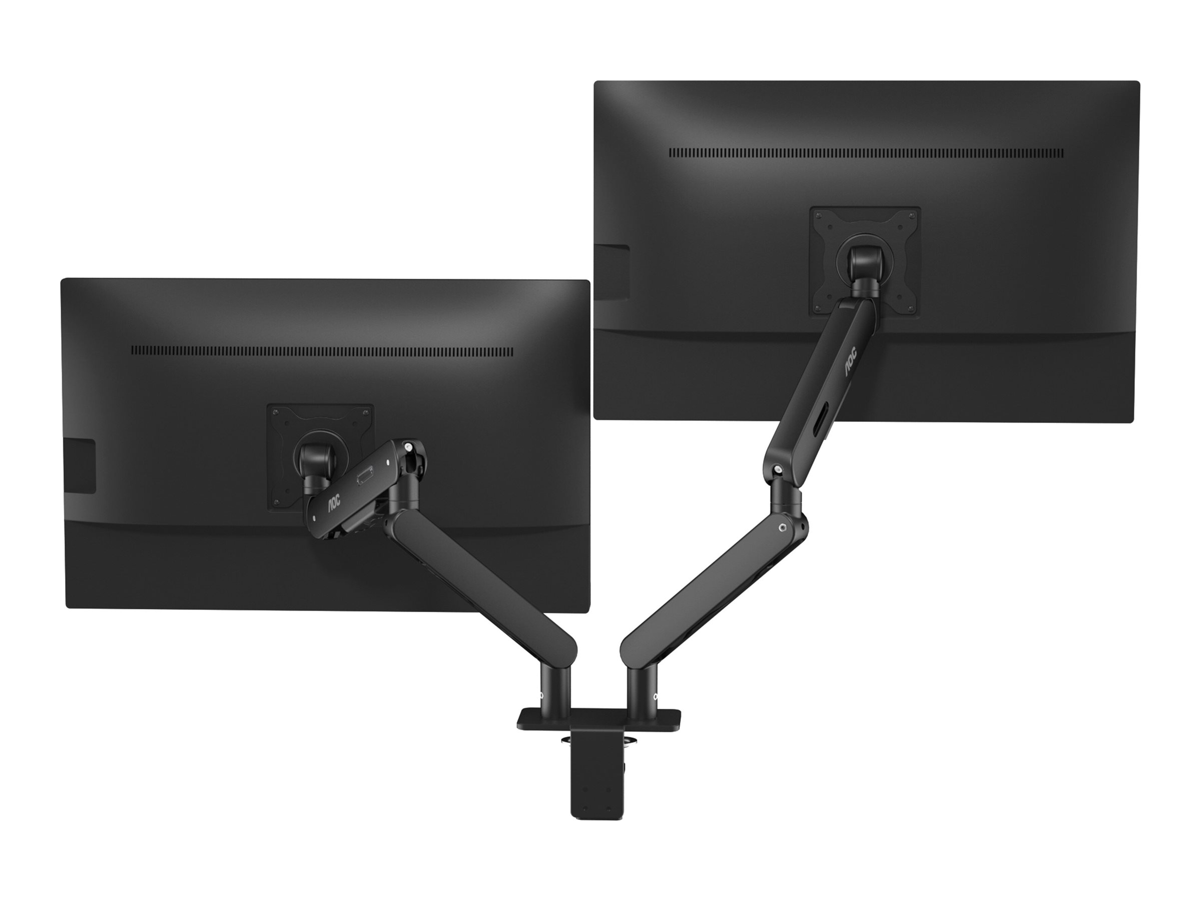 AOC AM420 Dual Monitor Arm - melns