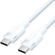Kabelis USB-C uz USB-C 1m zils Vention