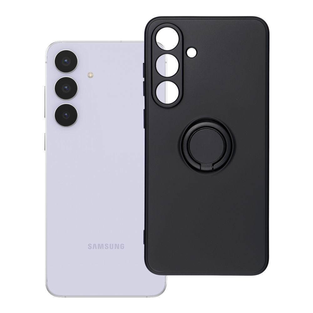 SILIKONA GREDZENS viedtālruņa apvalks SAMSUNG S25 FE melns