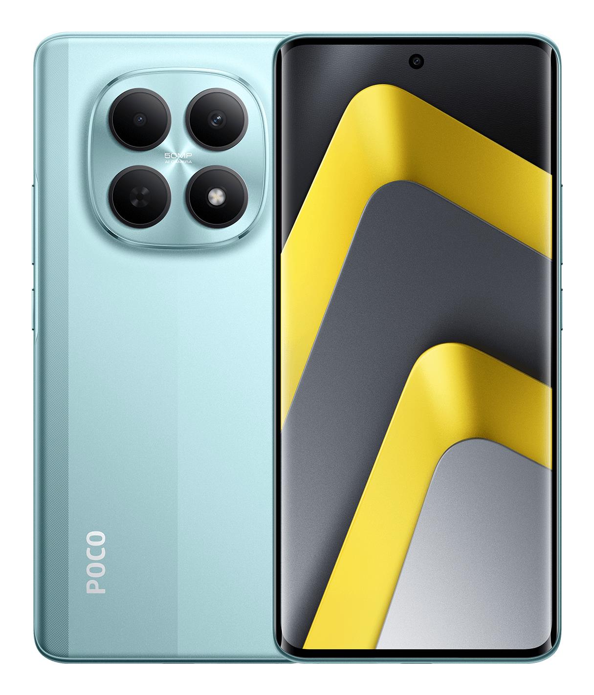 Poco M8 5G 8/256GB zaļš mobilais tālrunis