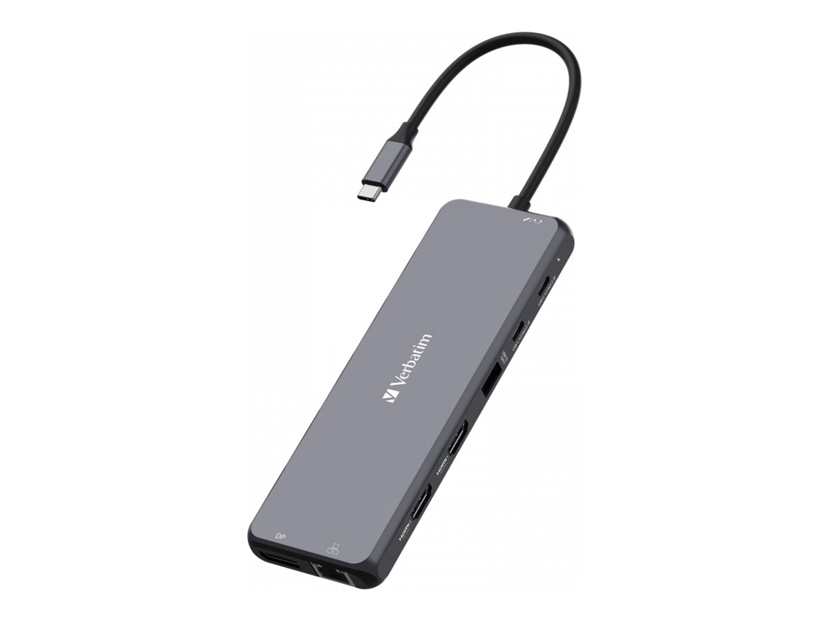 Verbatim USB-C Pro daudzportu sadalītājs 13 porti