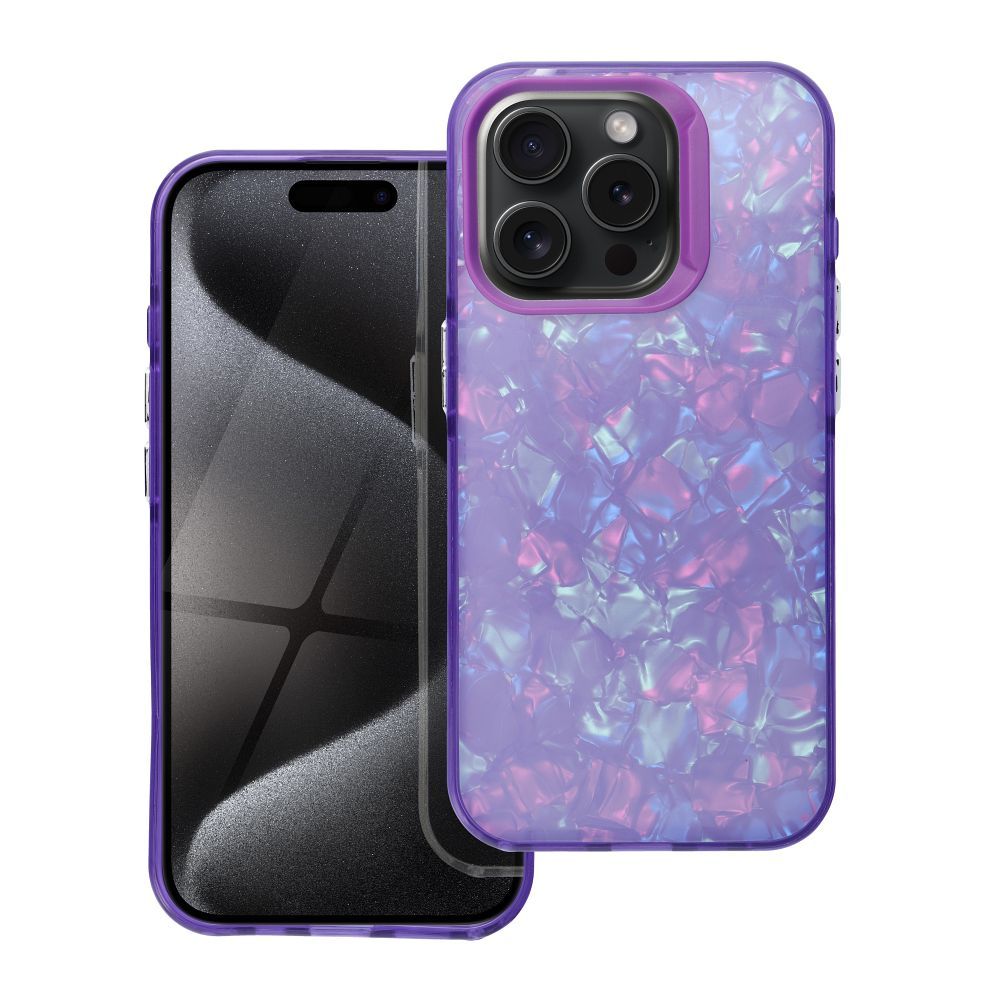 Case for iPhone 15 PRO MAX Tutti Frutti purple