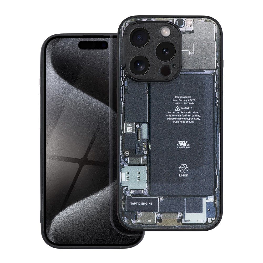 TECH viedtālruņa apvalks IPHONE 15 Pro dizains 2