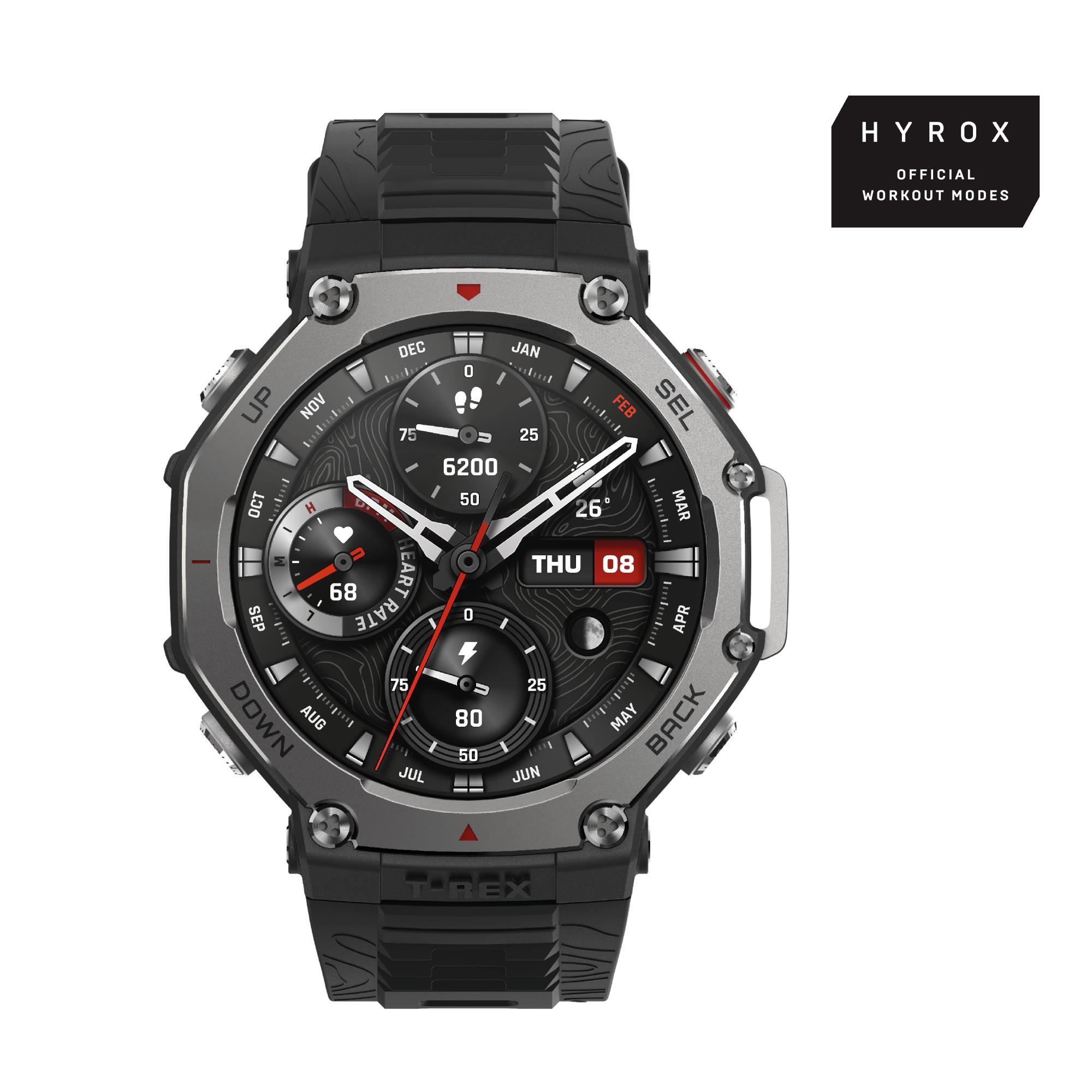 Amazfit T-Rex 3 Onyx viedpulkstenis
