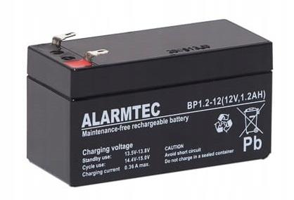 Alarmtec EMU akumulators 12V 1.2Ah VRLA BP1.2-12