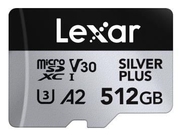 Atmiņas karte LEXAR Micro SDXC 512GB UHS-I