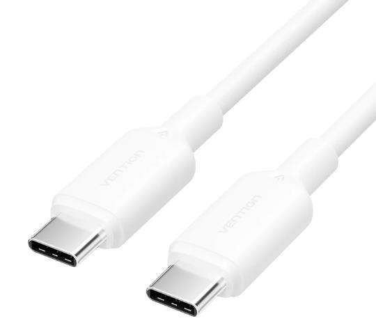 Vention USB-C uz USB-C kabelis 1m balts TRCWF