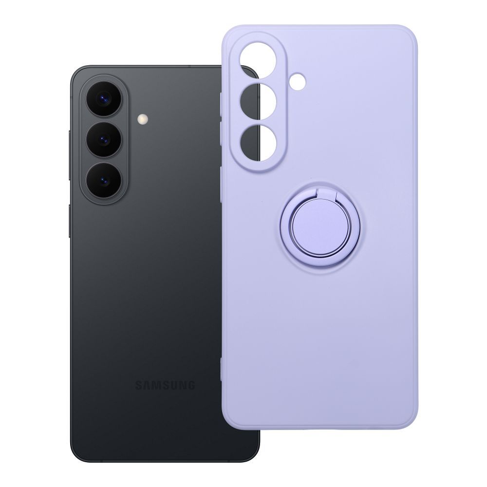 Silikona gredzena viedtālruņa apvalks SAMSUNG S26 Plus violets