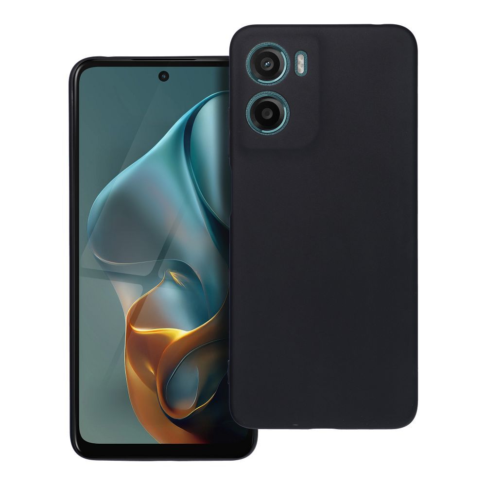 MATT viedtālruņa apvalks MOTOROLA G05 / E15 melns