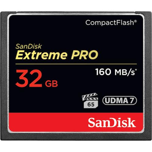 CompactFlash atmiņas karte SANDISK 32GB SDCFXPS-032G-X46