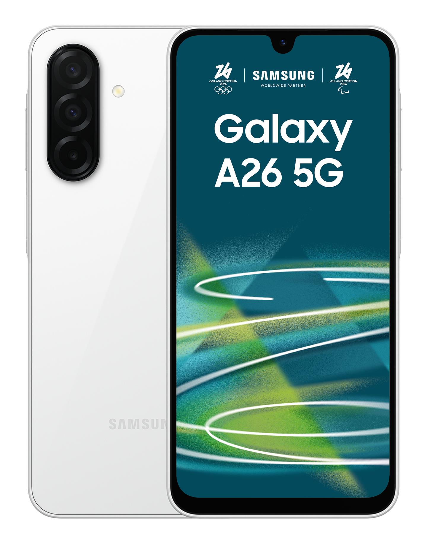Mobilais tālrunis Samsung Galaxy A26 5G 128GB balts SM-A266B