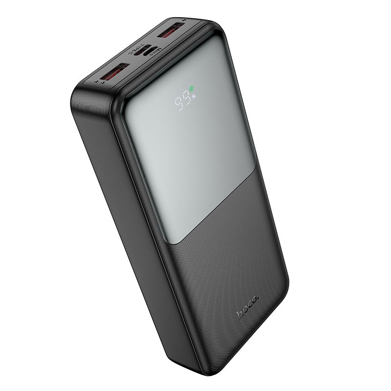 Ārējā baterija Power Bank Hoco J136A 22.5W+PD20W 20000mAh melna