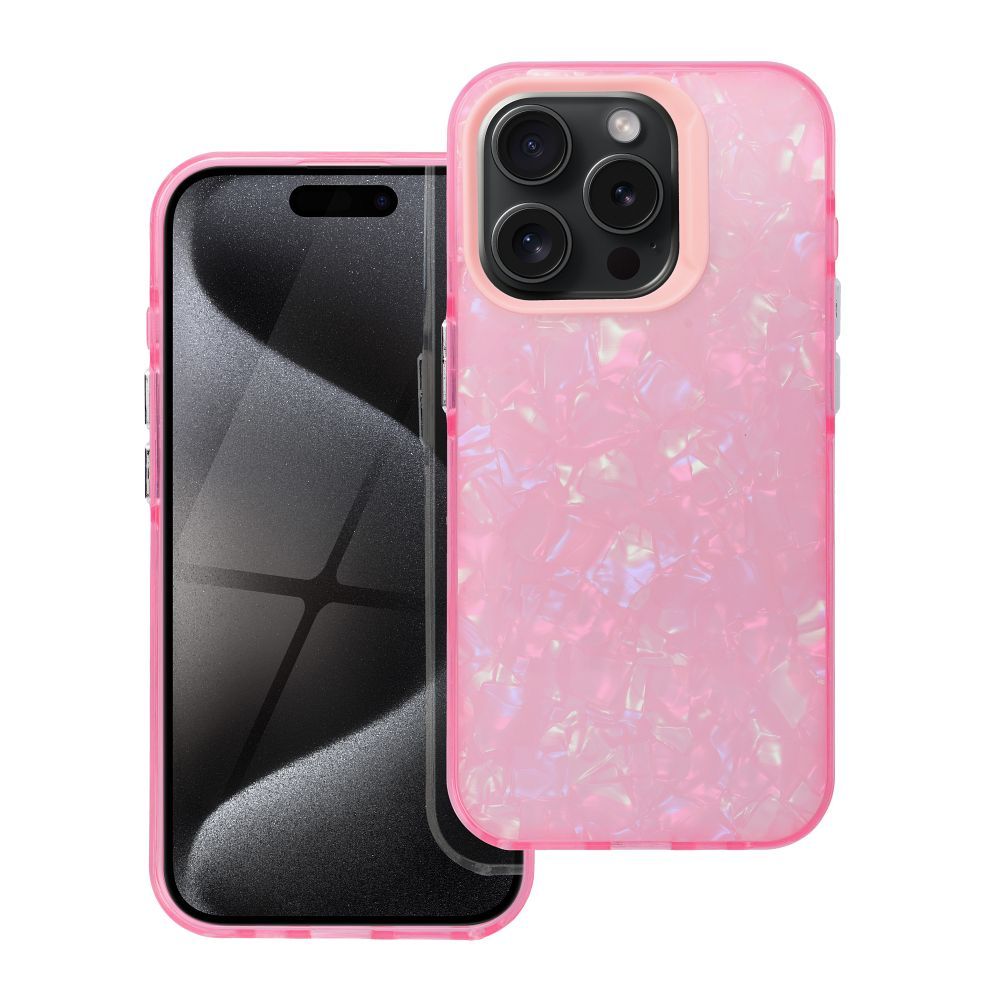 TUTTI FRUTTI viedtālruņa apvalks IPHONE 13 rozā