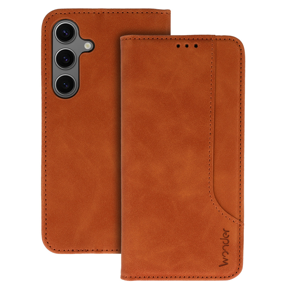Wonder Prime viedtālruņa apvalks Xiaomi 14T Pro brūns