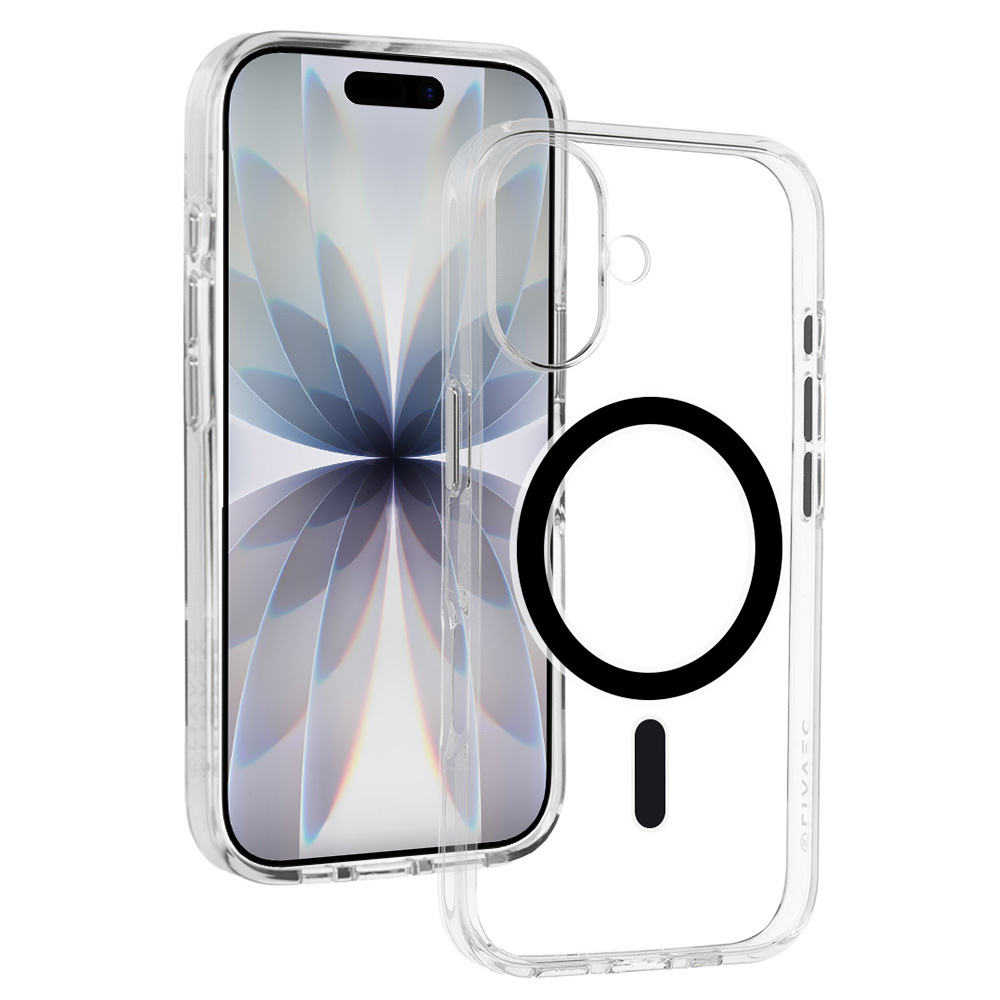 Liavec Pure maciņš priekš Iphone 17 melns