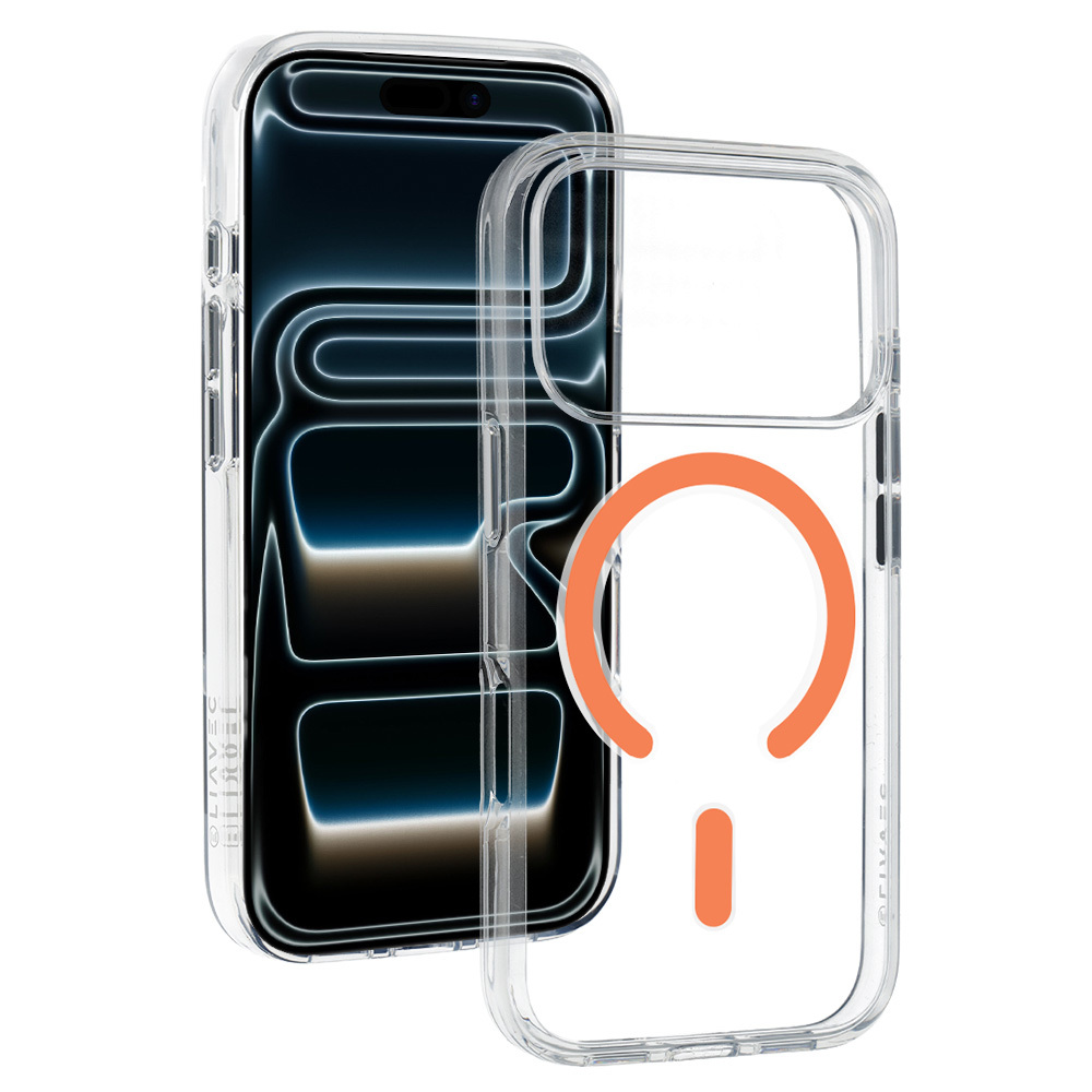 Liavec Pure maciņš priekš Iphone 17 Pro papaijas