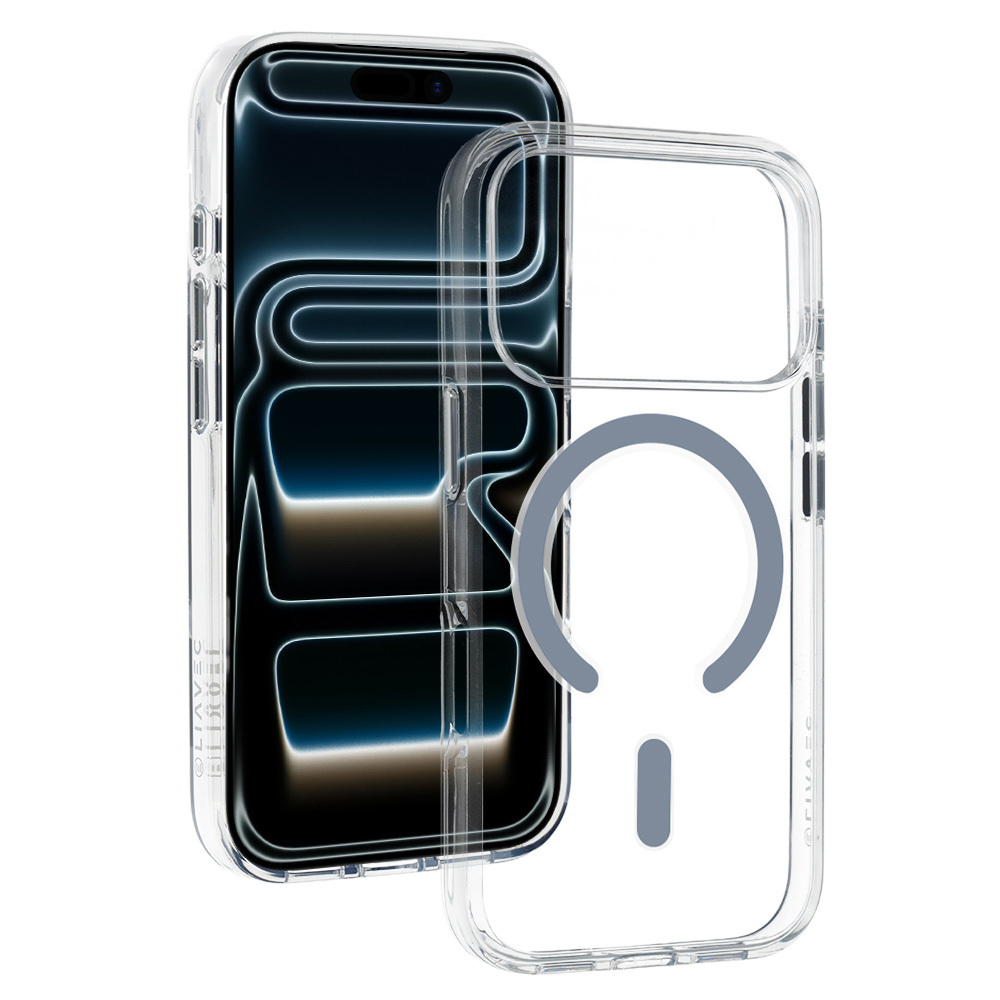 Liavec Pure Чехол для iPhone 17 Pro Max титановый