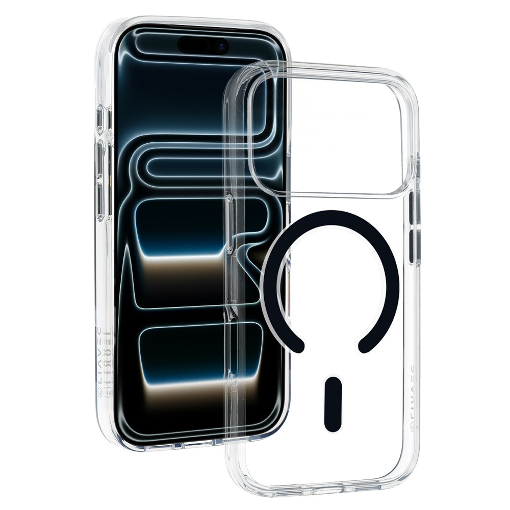 Liavec Pure Чехол для iPhone 17 Pro Max чёрный