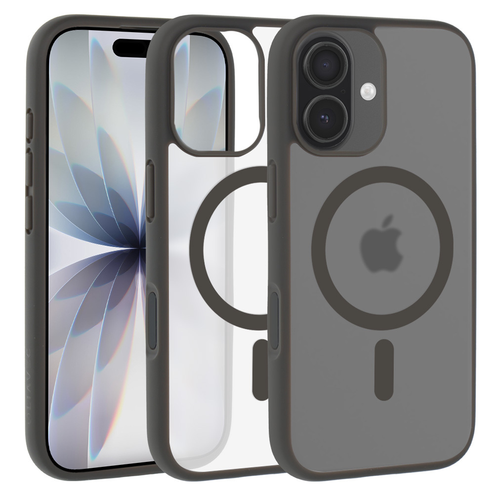 Liavec mīksts maciņš priekš Iphone 17 pelēks