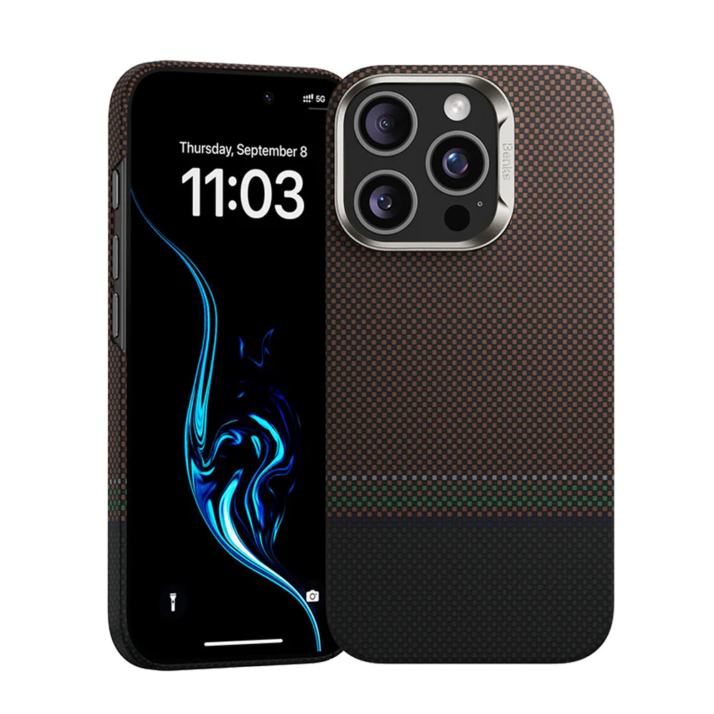 Benks Magnētiskais Armor Air Prestige Kevlar 600D apvalks (G066) Iphone 16 Pro Max