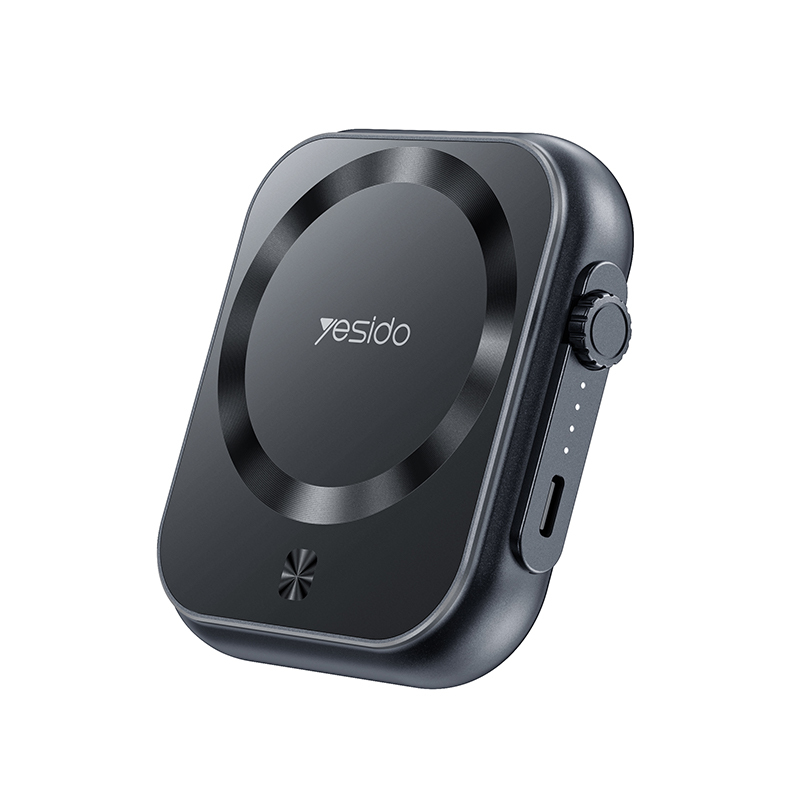 Benks Portatīvais lādētājs 5000mAh YP59 3 in 1 - Type C - magnētiskā, indukcijas 15W melna