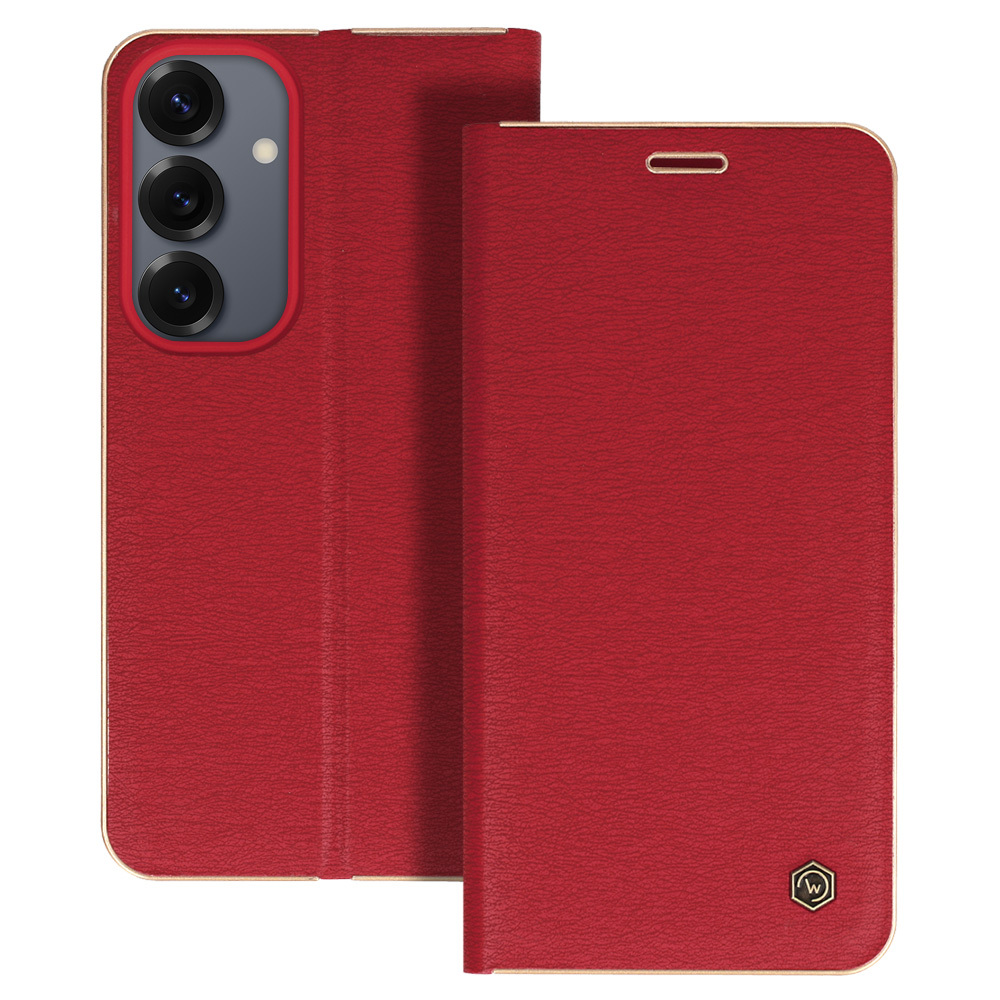 Wonder Frame Viedtālruņa apvalks Samsung Galaxy S25 Ultra sarkans